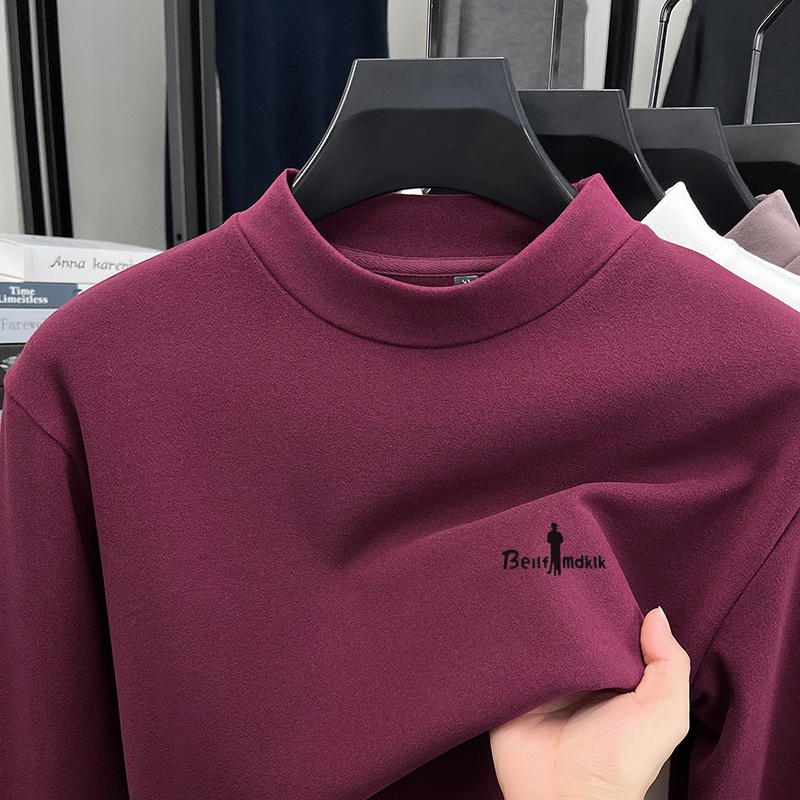 디자이너 남성용 솔리드 컬러 새로운 오리지널 프린트 티 - Base Layer Top 리뷰 및 가격